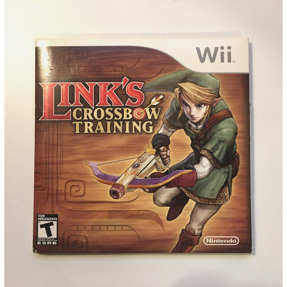 Link's Crossbow Training (Nintendo Wii) Cardboard Sleeve Version - New Sealed - Picture 1 of 2